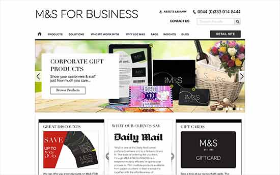 Marks & Spencer for Business
